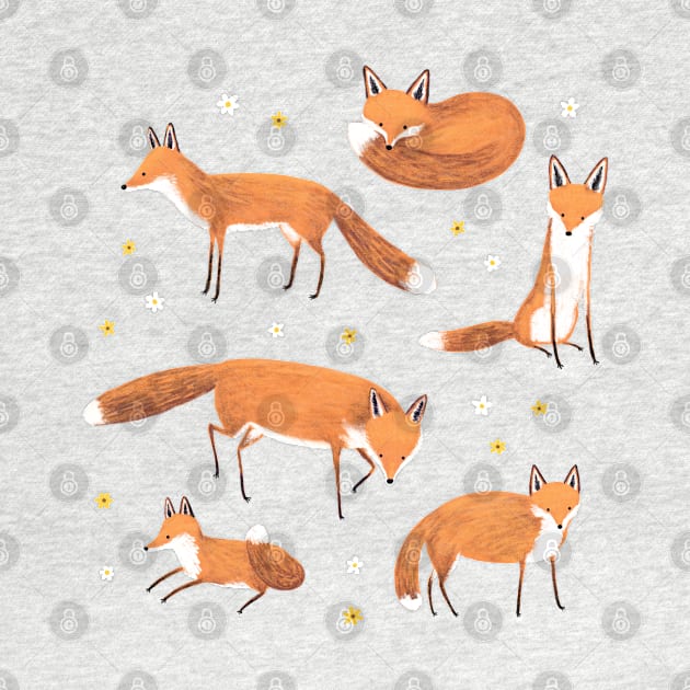 Red Foxes by Sophie Corrigan